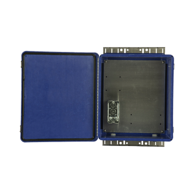 [NWSE1412B] Gabinete de Seguridad para Wireless, NEMA 4X, IP66, de 356 x 305 x 152 mm, Color Azul