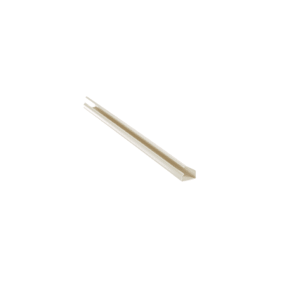 [LD10IW8-A] Canaleta LD10 de PVC rígido, con cinta adhesiva para instalación sin herramientas, de 38.4 x 24 x 2438 mm, Color Blanco Mate