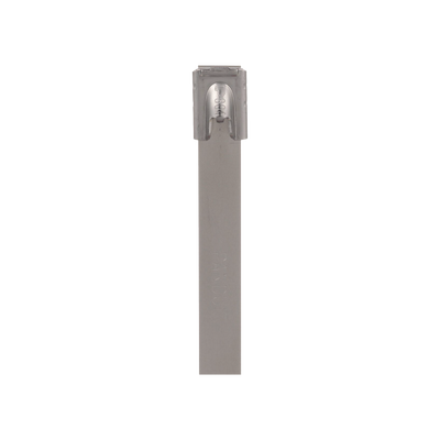 [MLT4H-LP316] Cincho Pan-Steel™ de Acero Inoxidable 316, de 362mm largo x 7.9mm ancho, Color Metálico, Paquete de 50pz