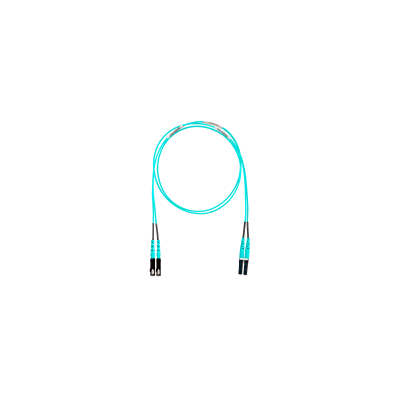 [FZ2ELLNSNSNM006] Jumper de Fibra Optica Multimodo 50/125 OM4, LC-SC Duplex, LSZH, Color Aqua, 6 Metros (19.69 Pies)