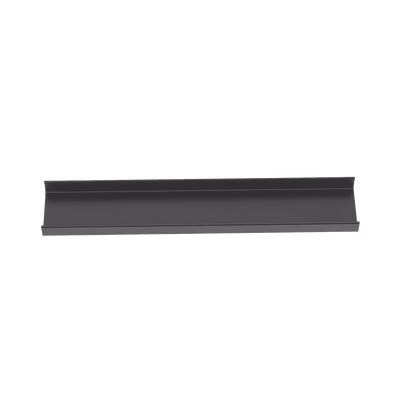 [FR12X4BL6] Canaleta FiberRunner™ 12X4, de PVC Rígido, Color Negro, 1.8 m de Largo