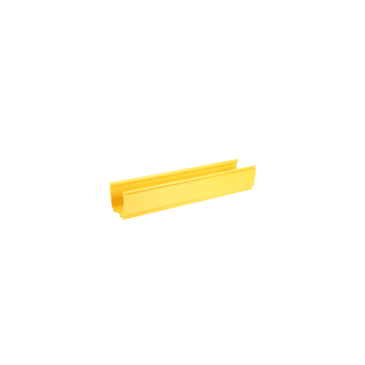 [FR4X4YL10] Canaleta FiberRunner™ 4X4, de PVC Rígido, Color Amarillo, 3 m de Largo
