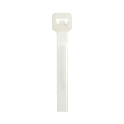 [S10-50-C] Cincho de Nylon 6.6 StrongHold™, 250mm largo x 4.8mm ancho, Color Natural, Plenum, Paquete de 100pz