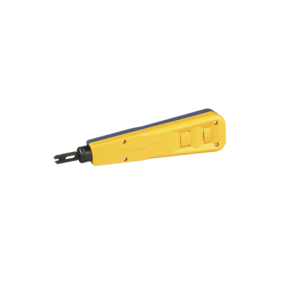 [PDT-110] Herramienta de Impacto, con Cuchilla para Terminación de Conectores 110 IDC, Color Amarillo - Fluke Networks