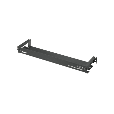 [FLEX-FCM1UA] Organizador de Cables Frontal, para Panel de Fibra Óptica HD Flex, de 1 UR, Color Negro