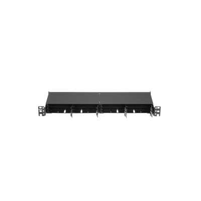 [FLEX1UPN06] Panel de Distribución de Fibra Óptica, Acepta 12 Cassettes HD Flex en 6 Espacios, Hasta 144 Fibras, 1 UR