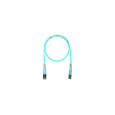 [FX2ERLNSNSNM015] Jumper de Fibra Optica Multimodo 50/125 OM3, LC-SC Duplex, OFNR (Riser), Color Aqua, 15 Metros (49.21 Pies)