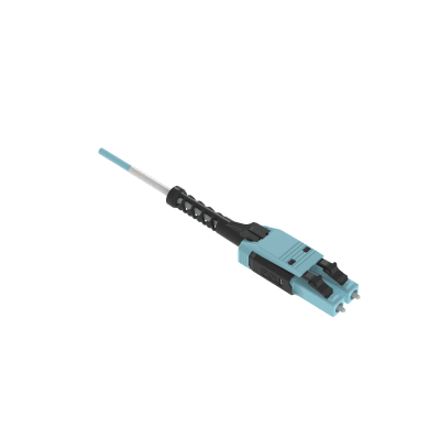 [FZ2RPU1U1ONM025] Jumper de Fibra Óptica Multimodo 50/125 OM4, LC-LC Uniboot Duplex, OFNP (Plenum), Color Aqua, 25 Metros (82.02 Pies)