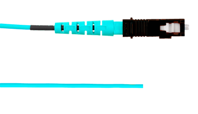 [FX1BN3NNNSNM002] Pigtail de Fibra Óptica SC Simplex, Multimodo OM3 50/125, 900um, Color Aqua, 2 Metros (6.56 Pies)