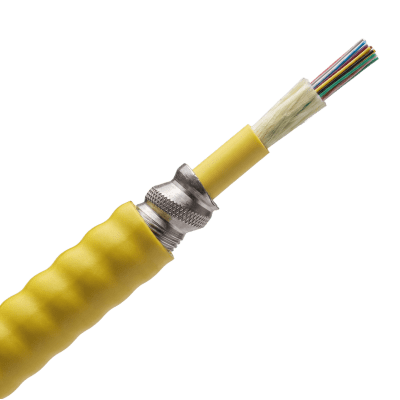 [FSPR912Y] Cable de Fibra Óptica de 12 Hilos, Monomodo OS2, Interior, Armada, Tight Buffered 900um, OFCR (Riser), Precio Por Metro