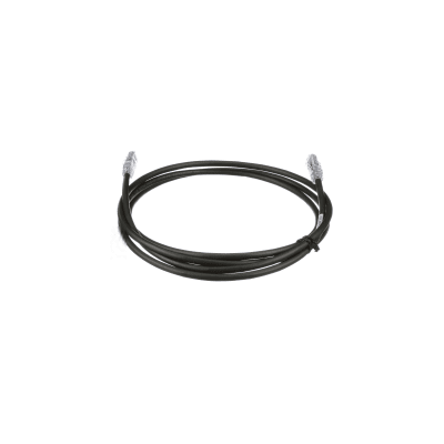 [UTP6AX35BL] Cable de Parcheo UTP, Cat6A, 24 AWG, CM, Color Negro, 10.67 Metros (35 Pies)