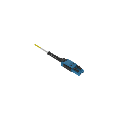 [F92RLU1U1ONM003] Jumper de Fibra Óptica Monomodo 9/125 OS1/OS2, LC-LC Uniboot Duplex, LSZH, Color Amarillo, 3 Metros