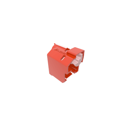 [PSL-DCPLE-C] Kit de 100 Dispositivos Para Impedir Desconexión de Plug RJ45, Color Rojo, Incluye 5 Herramientas para Instalar/Retirar