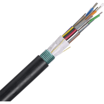 [FLSNZ12] Cable de Fibra Óptica 12 Hilos, OSP (Planta Externa), Armada, MDPE (Polietileno de Media Densidad), Multimodo OM4 50/125 Optimizada, Precio Por Metro