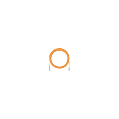 [UTP28X15OR] Cable de Parcheo UTP Cat6A, CM/LSZH, Diámetro Reducido (28AWG), Color Naranja, 4.57 Metros (15 Pies)