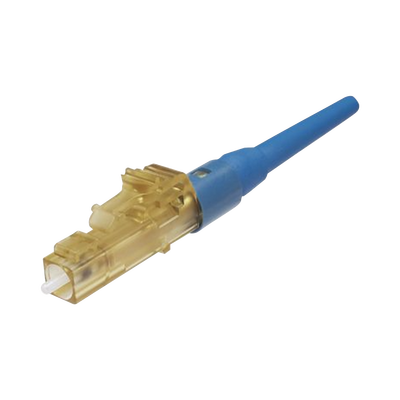 [FLCSSCBUY] Conector de Fibra Óptica LC Simplex OptiCam, Monomodo 9/125 OS2, Pre-pulido, Color Azul