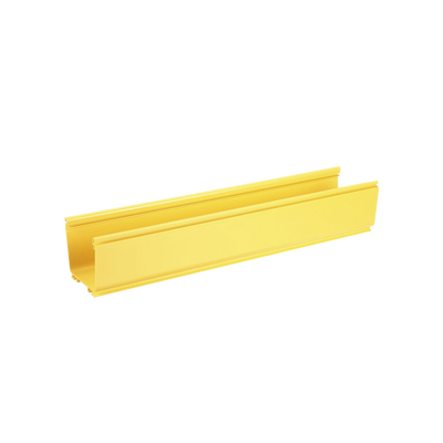 [FR4X4YL6] Canaleta FiberRunner™ 4X4, de PVC Rígido, Color Amarillo, 1.8 m de Largo