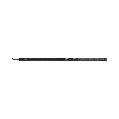 [P38D25M] PDU Monitoreable (MI) para Distribución de Energía, Enchufe de Entrada NEMA L6-30P, Con 32 Salidas C13 y 6 C19, de Instalación Vertical, 208 Vca, 30 Amp