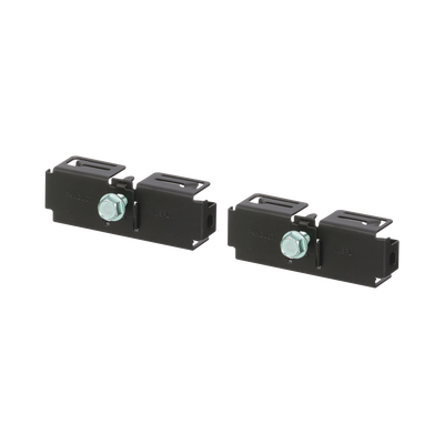 [WGSPL1218BL] Kit de 2 Clips para Unión de Charolas Wyr-Grid de Panduit, Compatible con 8 y 12 in de Ancho, Color Negro