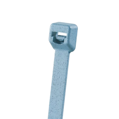 [PLT2I-C86] Cincho Pan-Ty™ 203mm Largo x 3.4mm ancho,  Intermedio de Nylon 6.6 y Metal Detectable, Color Azul Claro. 100 Piezas.