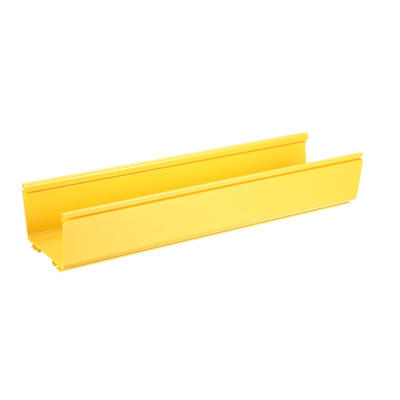 [FR6X4YL6] Canaleta FiberRunner™ 6X4, de PVC Rígido, Color Amarillo, 1.8 m de Largo