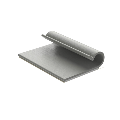 [AJC31-A-C] Clip Adhesivo Tipo J, Para Cables de Hasta 7.9 mm de Diámetro, Uso Interior, Color Gris, Paquete de 100pz 