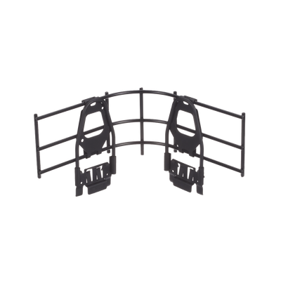 [WGINTBRC4BL] Accesorio de Control de Radio de Curvatura en Cruces, Tes o Intersecciones, en Charolas Wyr-Grid® de Panduit, 101.6 mm de Alto, Color Negro 