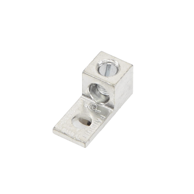 [LAMA2-14-QY] Conector Mecánico de Aluminio, de Un Orificio y Un Barril, para Cable de 14 a 2 AWG. 1 Pieza