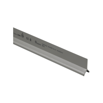 [T70DW6] Divisor para uso con canaletas T70, Material PVC Rígido, 2.4 m de Largo, Color Gris Internacional 