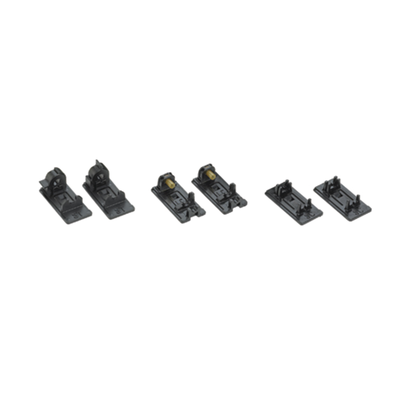 [FLCC] Soporte Para Terminación de Conectores LC Pre-Pulidos Opticam, Con Tubo de Alineación, Color Negro