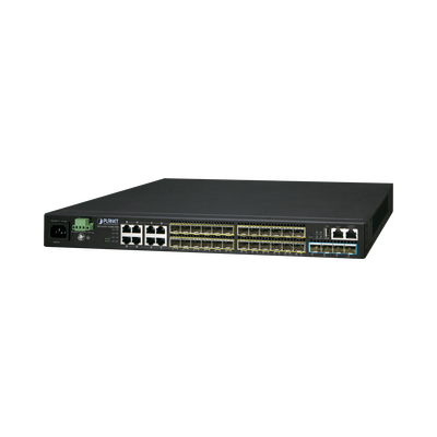 [SGS-6341-16S8C4XR] Switch Administrable L3 16-Puertos 100/1000X SFP, 8-Puertos Gigabit TP/SFP, 4-Puertos 10G SFP+ Stackable