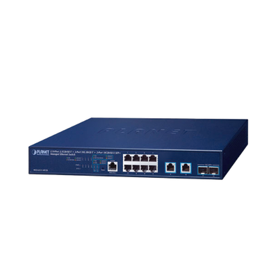 [MGS-6311-10T2X] Switch Administrable Capa 3, 8 Puertos de 2.5G BASE-T, 2 Puertos de 10 G BASE-T, 2 Puertos SFP de 10 G 