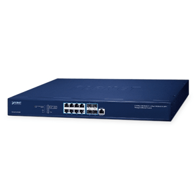 [XGS-6311-8T4XR] Switch Administrable Capa 3 10Gbps+ / 8 Puertos 100/1G/2.5G/5G/10GBASE-T RJ45 / 4 Puertos 10GBASE-X SFP+ / Enrutamiento Estático IPv4/IPv6 / 240Gbps Switch Fabric / Seguridad de Nivel Empresarial / Soporte Completo IPv6