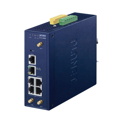 [LCG-300W] (LoRa) Gateway Industrial Inalámbrico de 5 Puertos 10/100/1000T