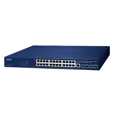 [GS-4210-16UP8T4X] Switch Gestionado PoE++ 802.3bt / 16 Puertos Gigabit PoE++ 95W + 8 Puertos Gigabit + 4 Puertos 10G SFP+ / Presupuesto PoE 420W / IPv6/IPv4 / L2/L4 / ERPS / CloudNMS / Rack 440 mm (17.3 in)