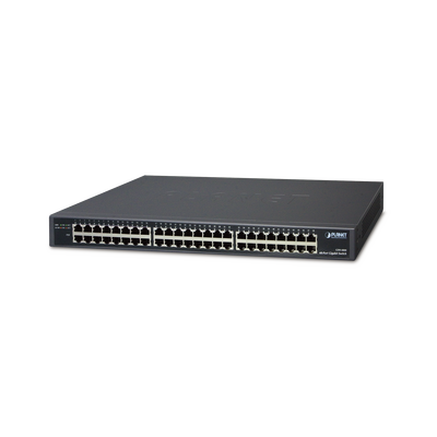 [GSW-4800] Switch no administrable Gigabit Ethernet 48 puertos 10/100/1000Mbps