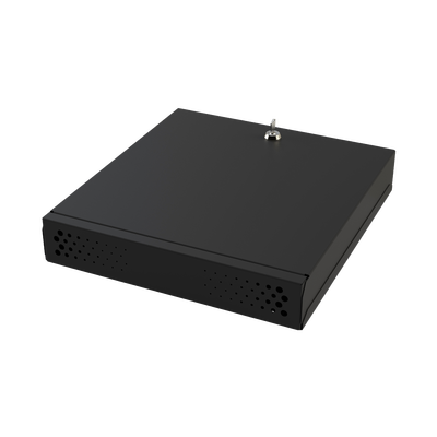 [GABVID1R3] Gabinete Metálico de Seguridad para DVR/NVR, Ancho 396 mm x 78 mm de Alto x 