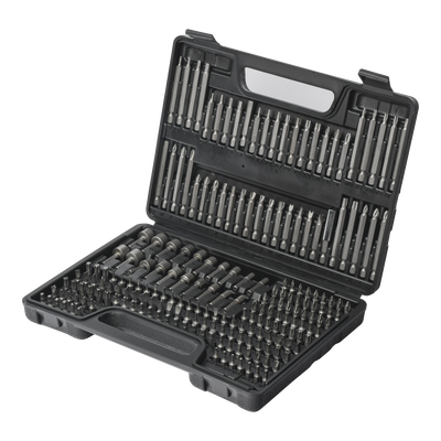 [PST-C010-03] Juego de 208 Puntas para Taladro Entrada Hexagonal 1/4". Incluye Estuche.