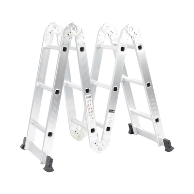 [PST-H10-003] Escalera Multiposiciones de Aluminio de 3.52 Metros, Soporta 150 kg