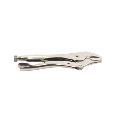 [PST-H010-01] Pinza Perra Ajustable de Presión de 10”. Quijada Curva con Corta Alambre. Acero CR-V