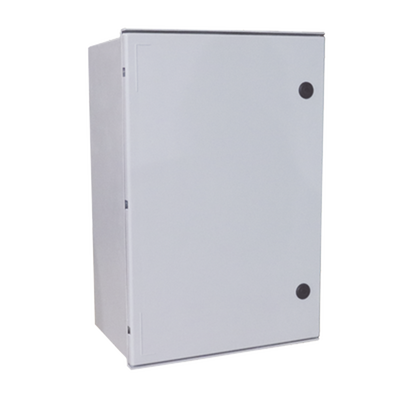[PST-80100-30P] Gabinete de Poliéster IP55 Uso en Exterior (800 x 1000 x 300 mm) con Placa Trasera Interior de Plástico (Incluye Chapa y Llave).