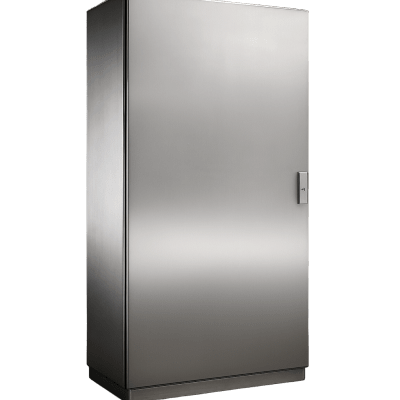 [PST8016040INOX] Gabinete de Acero Inoxidable IP55  (800 x 1600 x 400 mm) con Placa Interna Galvanizada.