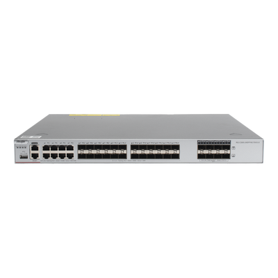 [RG-CS85-24SFP/8GT8XS-D] Switch Core Administrable Capa 3 con 8 puertos Gigabit, 24 SFP y 8 SFP+ Combo para fibra 10Gb, gestión gratuita desde la nube.