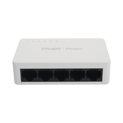[RG-ES05F] Switch no administrable, Visible en la Topología de la Nube, 5 puertos 10/100 Mbps