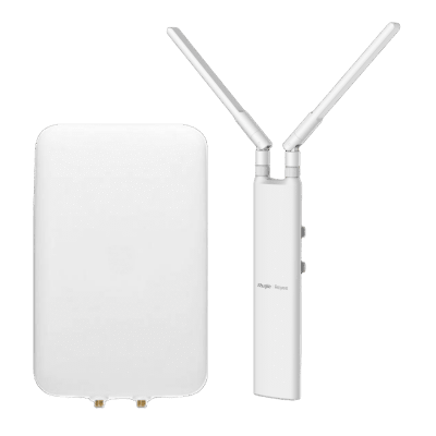 [RG-RAP52-OD-SEC] Punto de Acceso Mesh para Exterior, Wi-Fi 5 802.11ac Sectorial 90° IP65, Compacto con Antena Externa