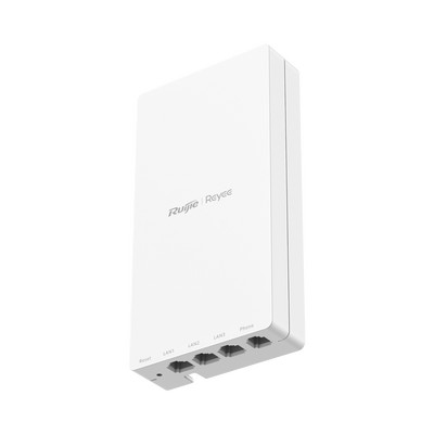 [RG-APF1250] e-Lighten ONU / Punto de Acceso Hibrido Para solución de Fibra, Uplink Gigabit para Fibra SC/UPC, 3 puertos LAN Gigabit, 1 Puerto Análogo Telefonía