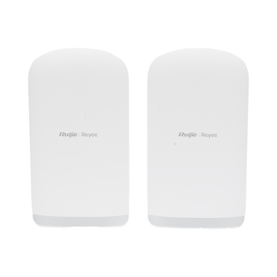 [RG-EST350G] Kit completo Punto a Punto Pre-Configurado hasta 5 Km listos para enlazar, administrable en la Nube, Banda 5Ghz AC WAVE2 MU-MIMO 2X2, Puertos 10/100/1000