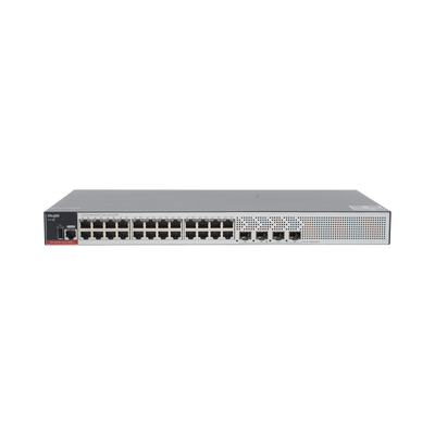 [RG-S2915-24GT4MS-L] Switch Empresarial, Administrable L2+, 24 Puertos Gigabit y 4 Puertos Uplink SFP 2.5G