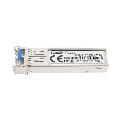 [NIS-GE-SFP-10KM-SM1310] Transceptor Industrial LC Monomodo SFP 1G, hasta 10 Kilómetros, Longitud de Onda 1310 nm, soporta Temperaturas de -40° a 85° C