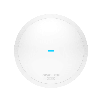 [RG-RAP62] Punto de acceso Wi-Fi 6 para interior en techo hasta 1.77 Gbps doble banda 802.11ax MU-MIMO 2x2
